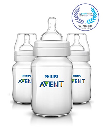 Philips Avent Anti-colic  Baby Bottles Clear, 9oz 3 Piece