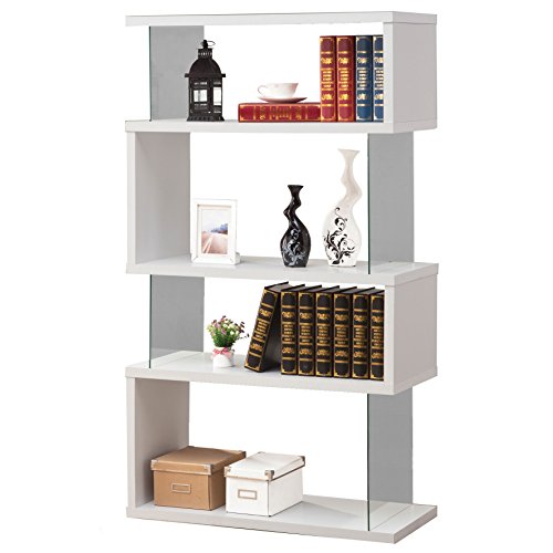 Coaster Casual Asymmetrical Snaking Bookcase