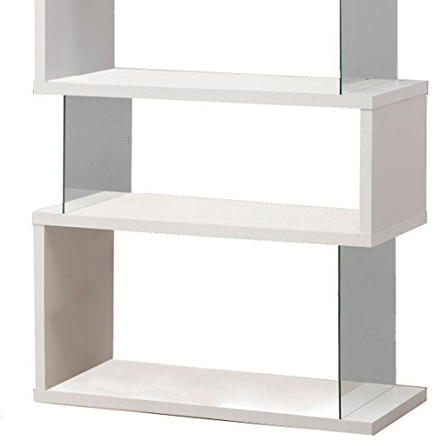 Coaster Casual Asymmetrical Snaking Bookcase