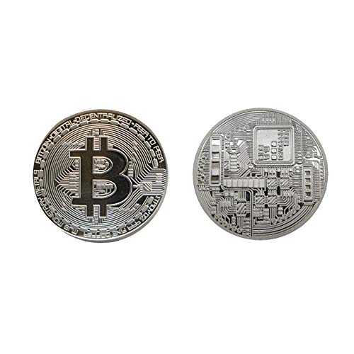 3Pcs Bitcoin Coin - Gold Silver and Bronze Physical Blockchain Cryptocurrency in Protective Collectable Gift | Featuring Original Commemorative Tokens | Chase Coin | BTC Cryptocurrency