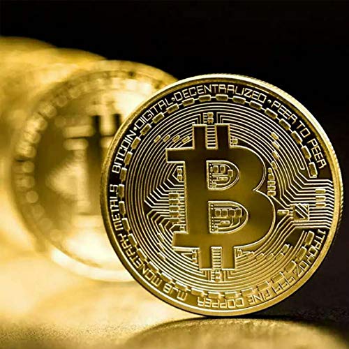 3Pcs Bitcoin Coin - Gold Silver and Bronze Physical Blockchain Cryptocurrency in Protective Collectable Gift | Featuring Original Commemorative Tokens | Chase Coin | BTC Cryptocurrency