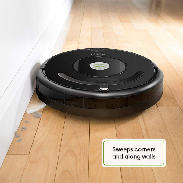 iRobot Roomba 675 Robot Vacuo-Wi-Fi conectividad, funciona con Alexa, bueno para el pelo de mascotas, alfombras, suelos duros, autocarga