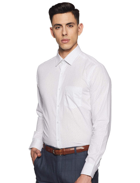 Diverse Men's All Over Printed Regular Fit Formal Shirt