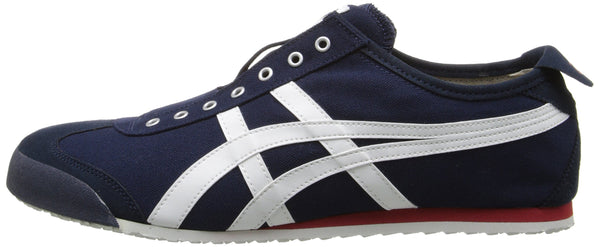 Onitsuka Tiger Mexico 66 Zapatilla de running clásica, Marino/Blanca, 10.5 M US