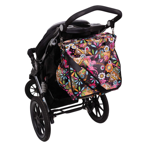 Trend Lab Multi-Function Bohemian Floral Tote Diaper Bag