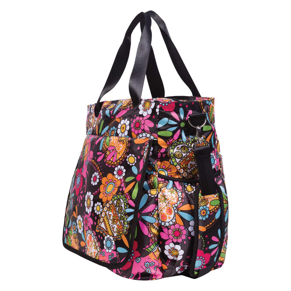 Trend Lab Multi-Function Bohemian Floral Tote Diaper Bag